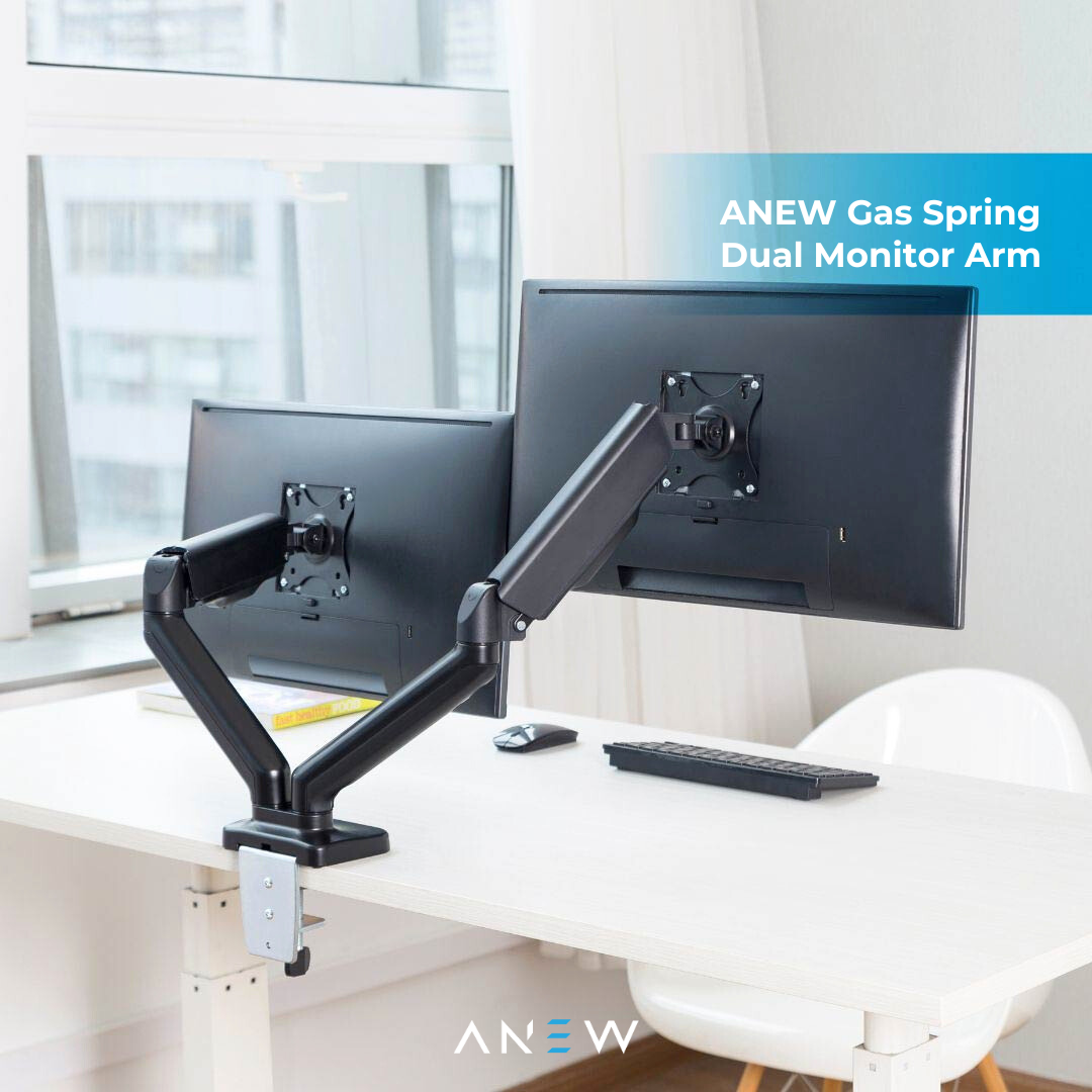ANEW Gas Spring Dual Monitor Arm