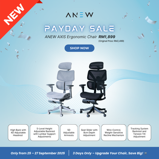 [NEW LAUNCH] ANEW AXIS Ergonomic Chair