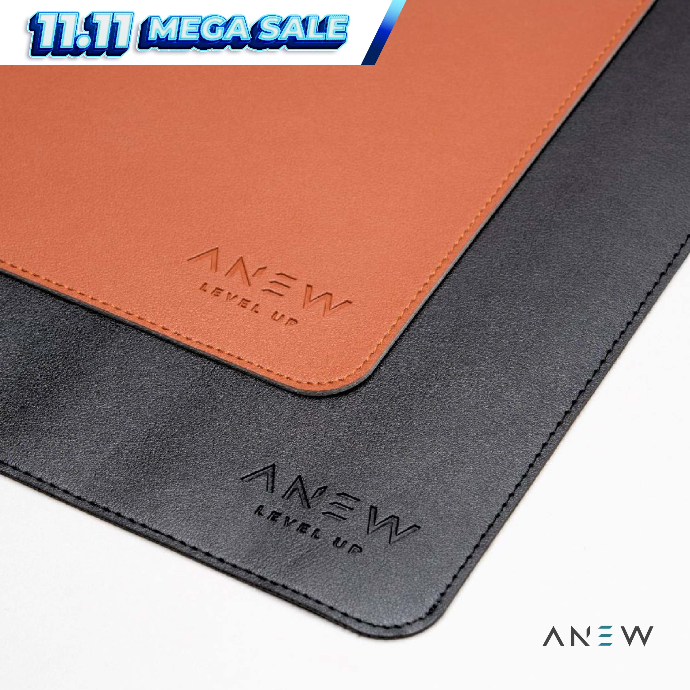 ANEW Premium PU Leather Desk Mat
