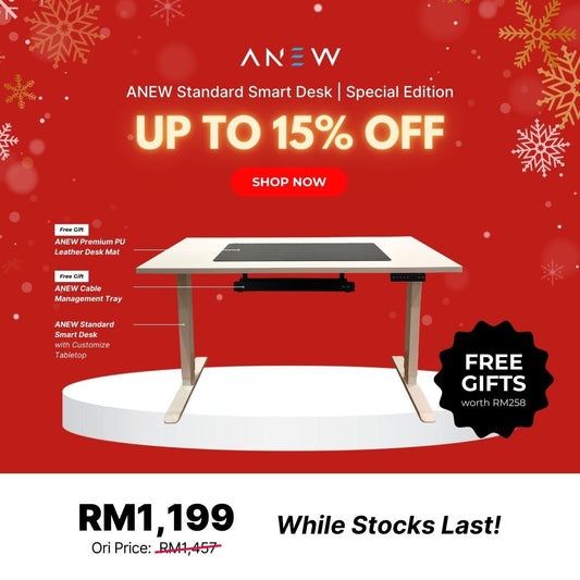 ANEW Standard Smart Desk - Special Edition c/w Free Gift worth RM258