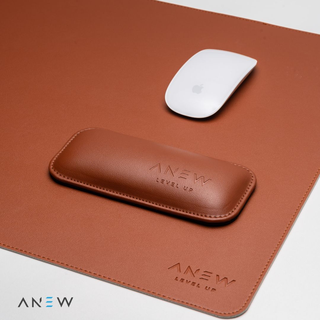 ANEW Premium PU Leather Desk Mat