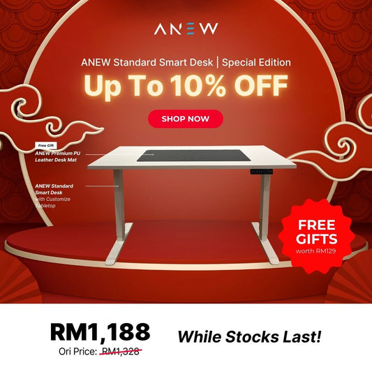 ANEW Standard Smart Desk - Special Edition c/w Free Gift worth RM129