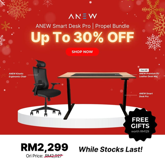 ANEW Smart Desk Pro - Propel Bundle c/w Free Gift worth RM129