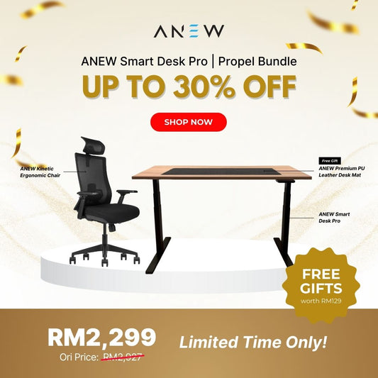 ANEW Smart Desk Pro - Propel Bundle c/w Free Gift worth RM129