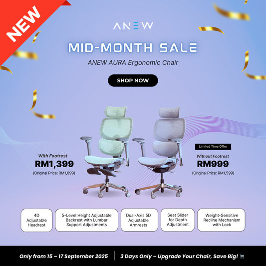 [NEW LAUNCH] ANEW AURA Ergonomic Chair
