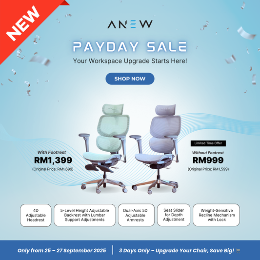 [NEW LAUNCH] ANEW AURA Ergonomic Chair