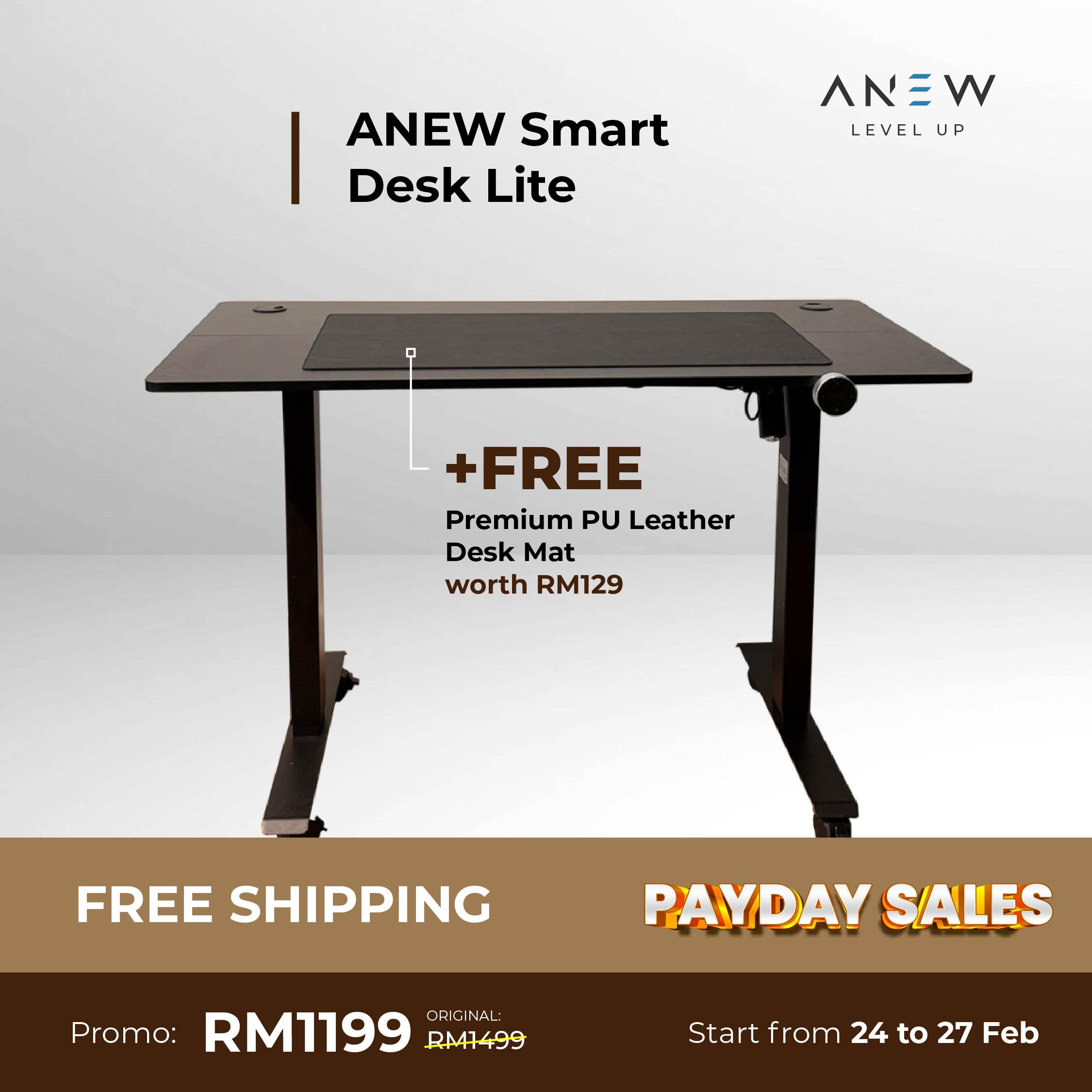 ANEW Smart Desk Lite c/w Free Gift worth RM129