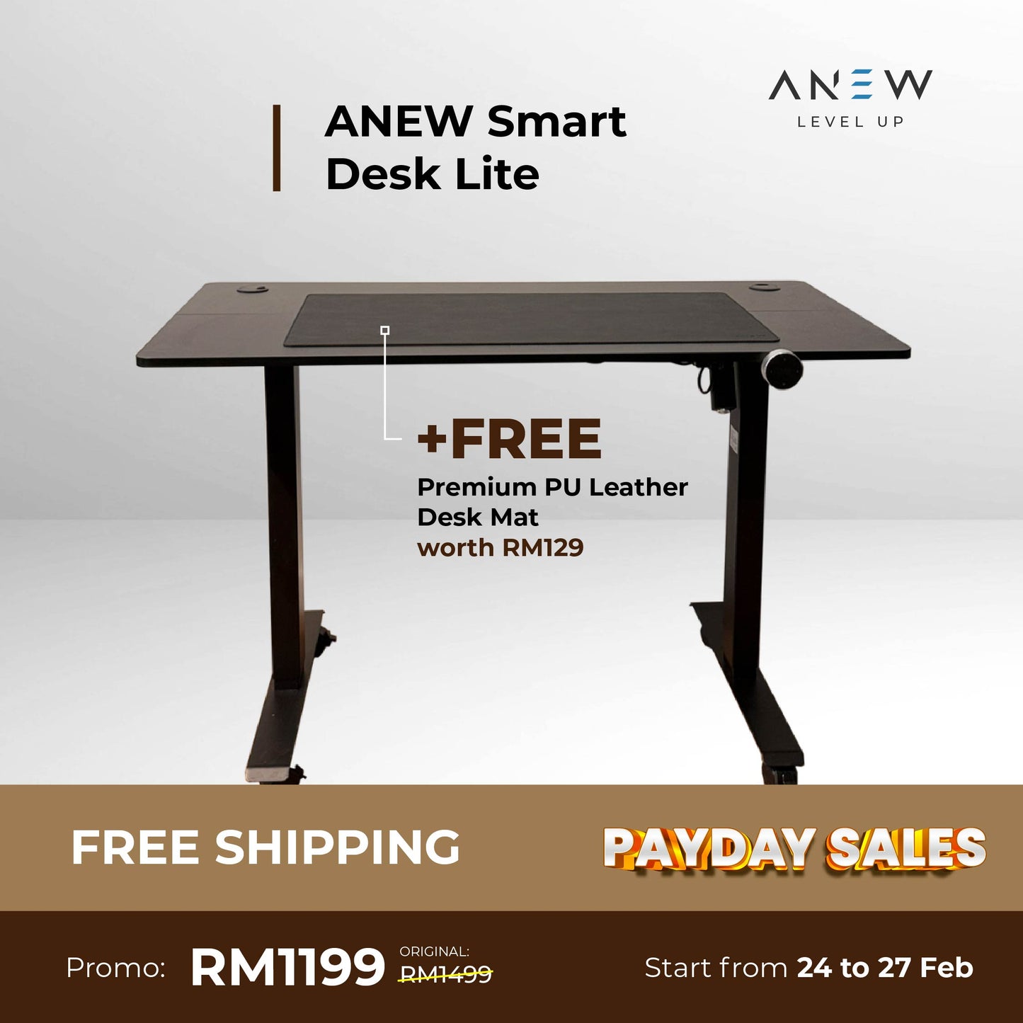 ANEW Smart Desk Lite c/w Free Gift worth RM129