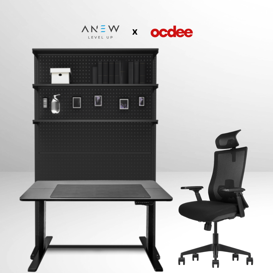 [ANEW x OCDEE] Ultimate Gaming Space Bundle (With Chair) - OUT OF STOCK