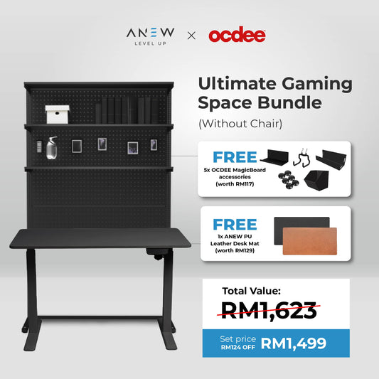 [ANEW x OCDEE] Ultimate Gaming Space Bundle (Without Chair)