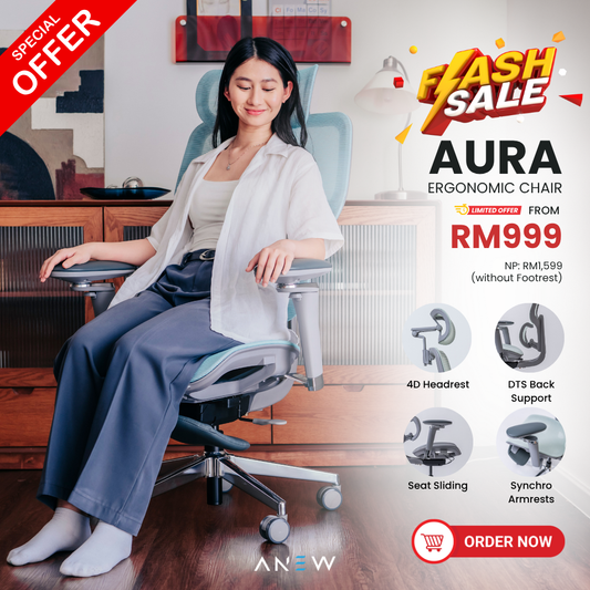 [NEW LAUNCH] ANEW AURA Ergonomic Chair