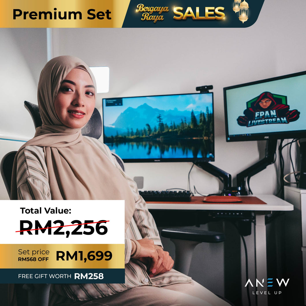 ANEW Standard Smart Desk - Premium Set c/w Free Gift worth RM258