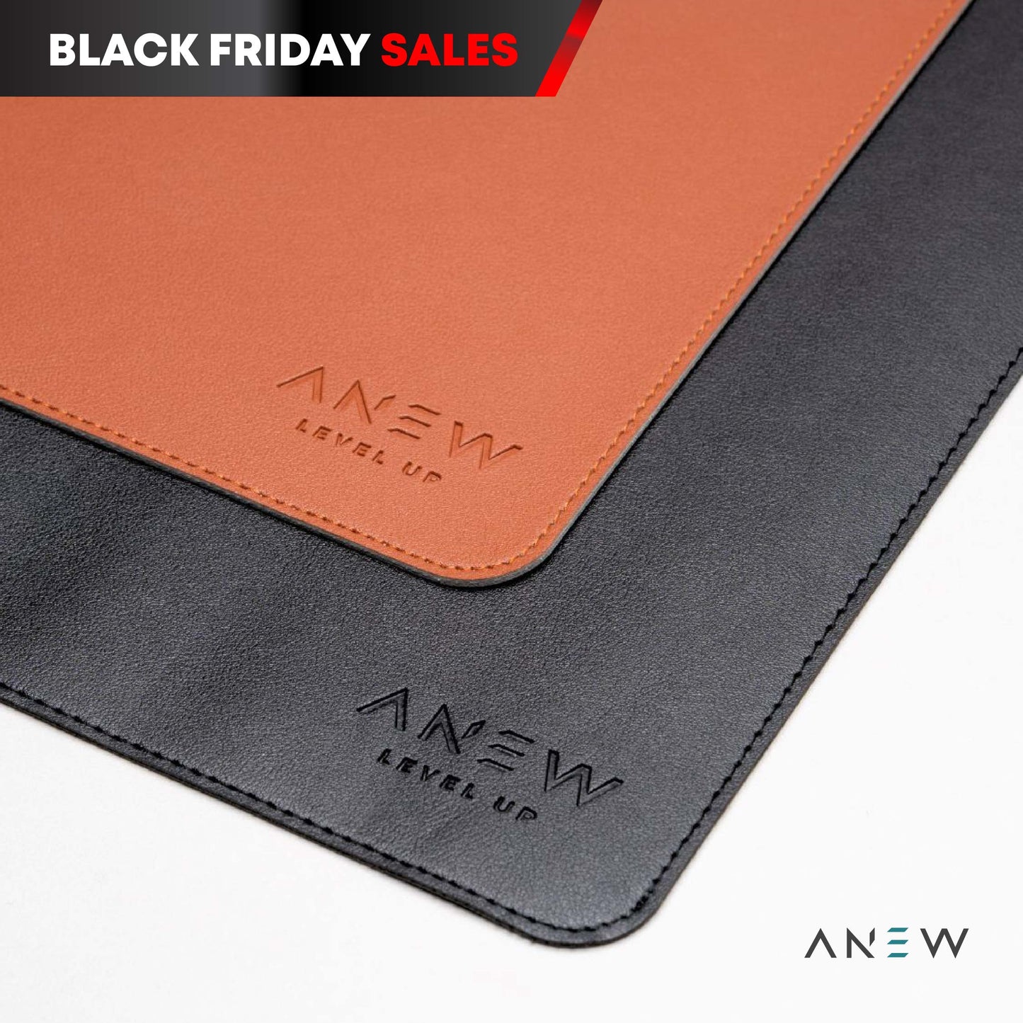 ANEW Premium PU Leather Desk Mat