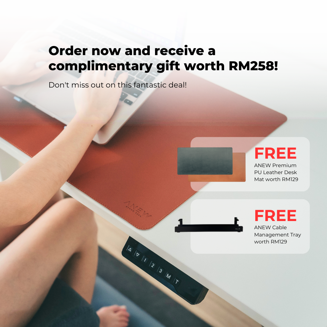 ANEW Standard Smart Desk - Lite Set c/w Free Gift worth RM258