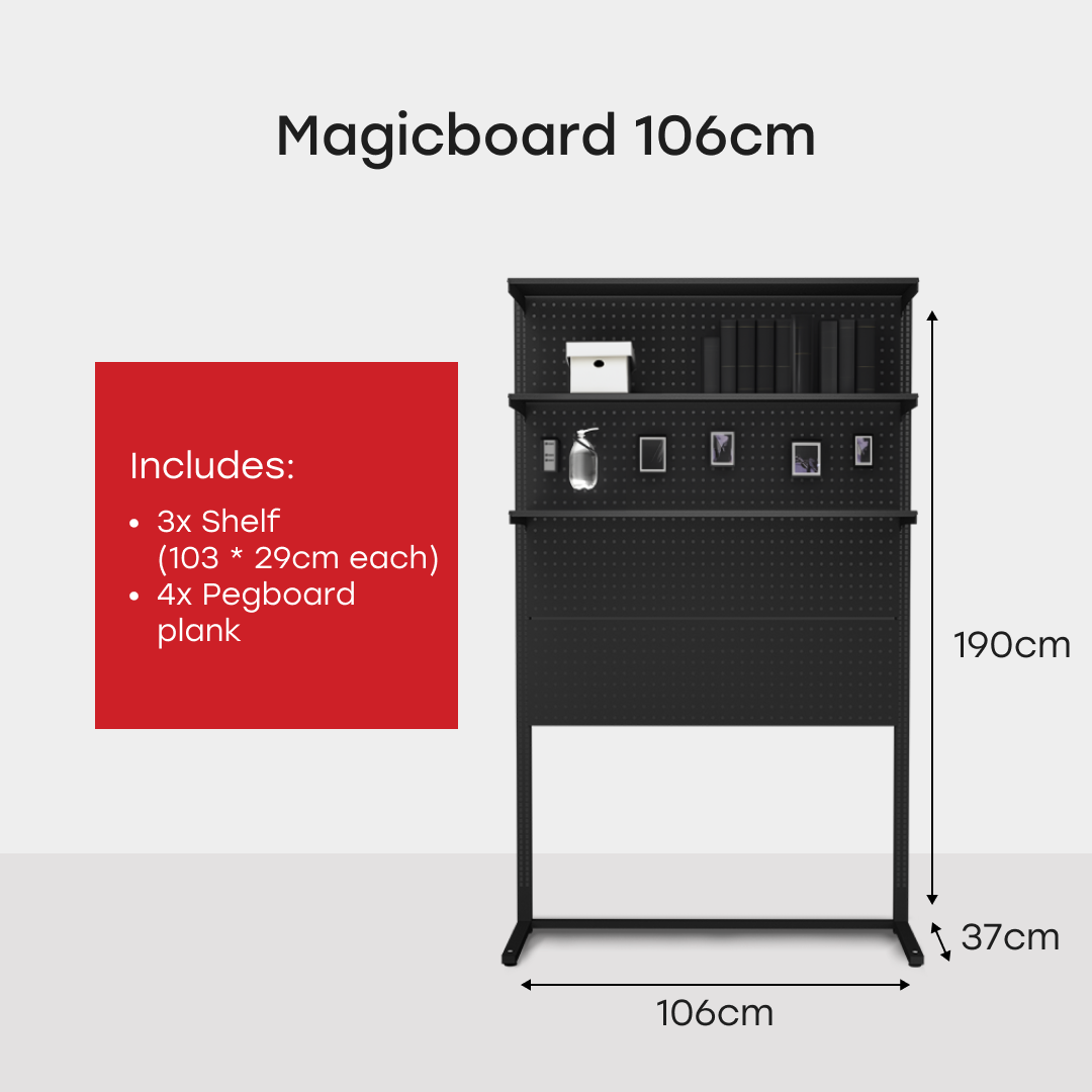 OCDEE™ MagicBoard DIY Storage System