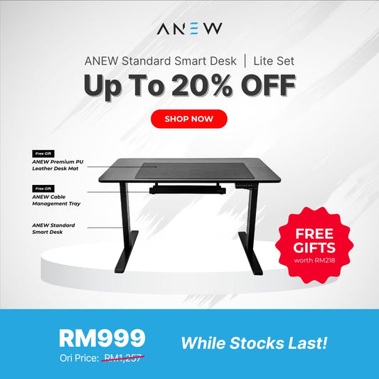 ANEW Standard Smart Desk - Lite Set c/w Free Gift worth RM258