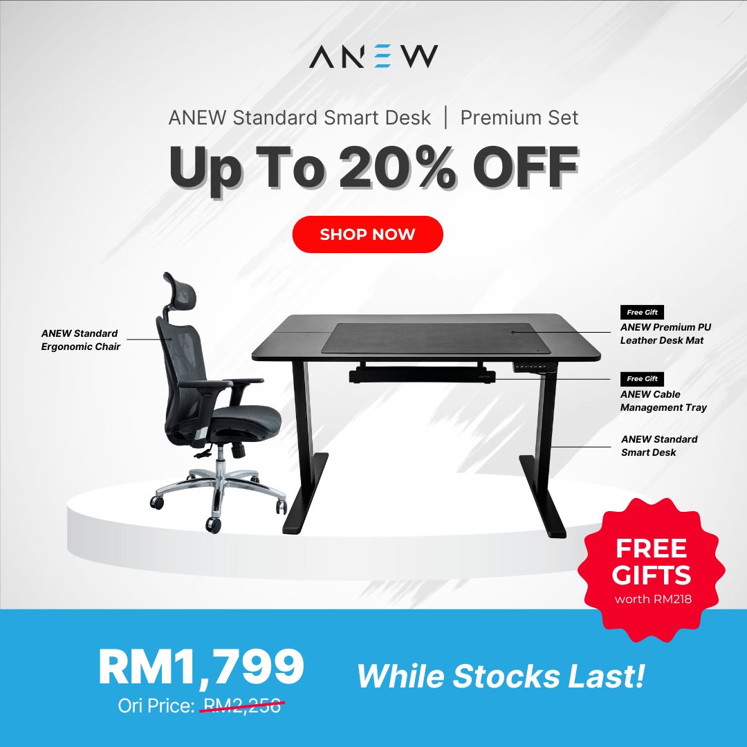 ANEW Standard Smart Desk - Premium Set c/w Free Gift worth RM258