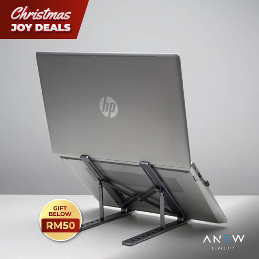 [Christmas Exclusive - Gifts Under RM50] ANEW Ergonomic Laptop Stand