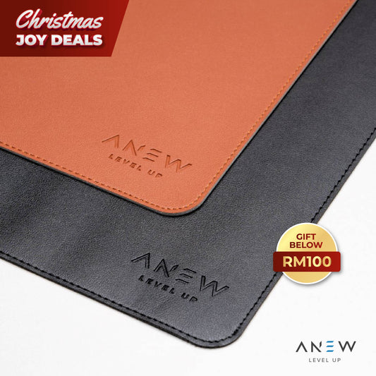 [Christmas Exclusive - Gifts Under RM100] ANEW Premium PU Leather Desk Mat