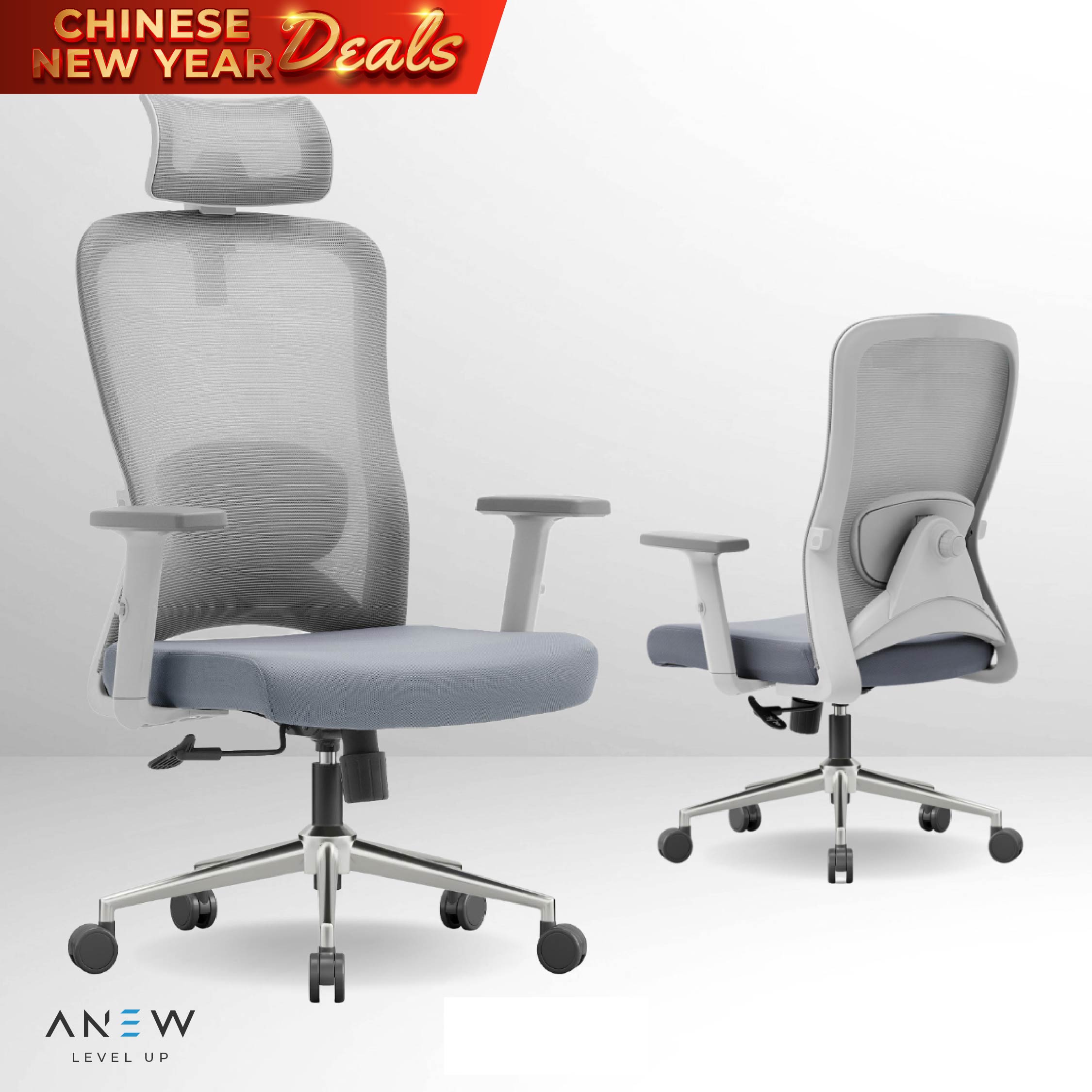 ANEW Stride Ergonomic Chair Pro