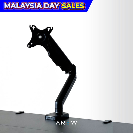 ANEW Gas Spring Single Monitor Arm