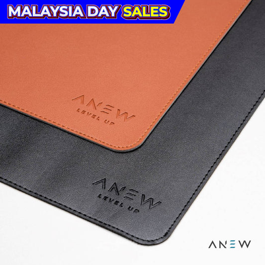 ANEW Premium PU Leather Desk Mat