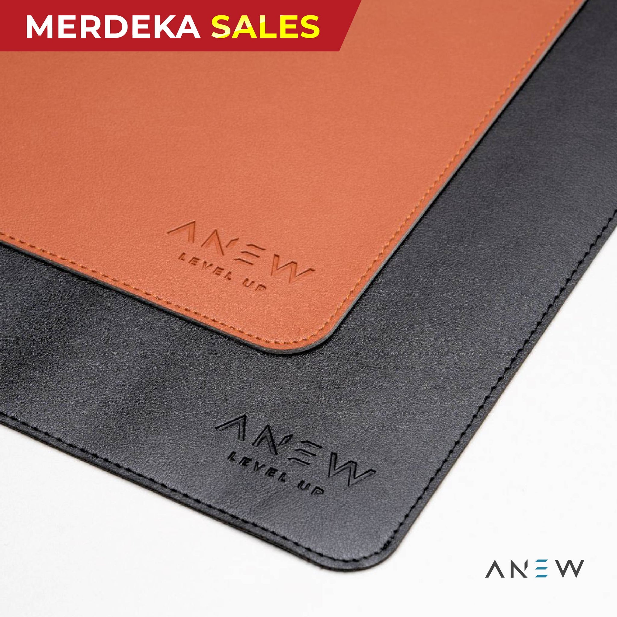 ANEW Premium PU Leather Desk Mat