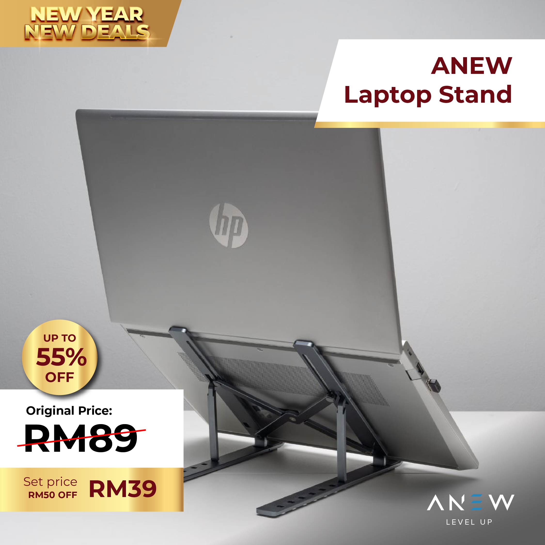 ANEW Ergonomic Laptop Stand