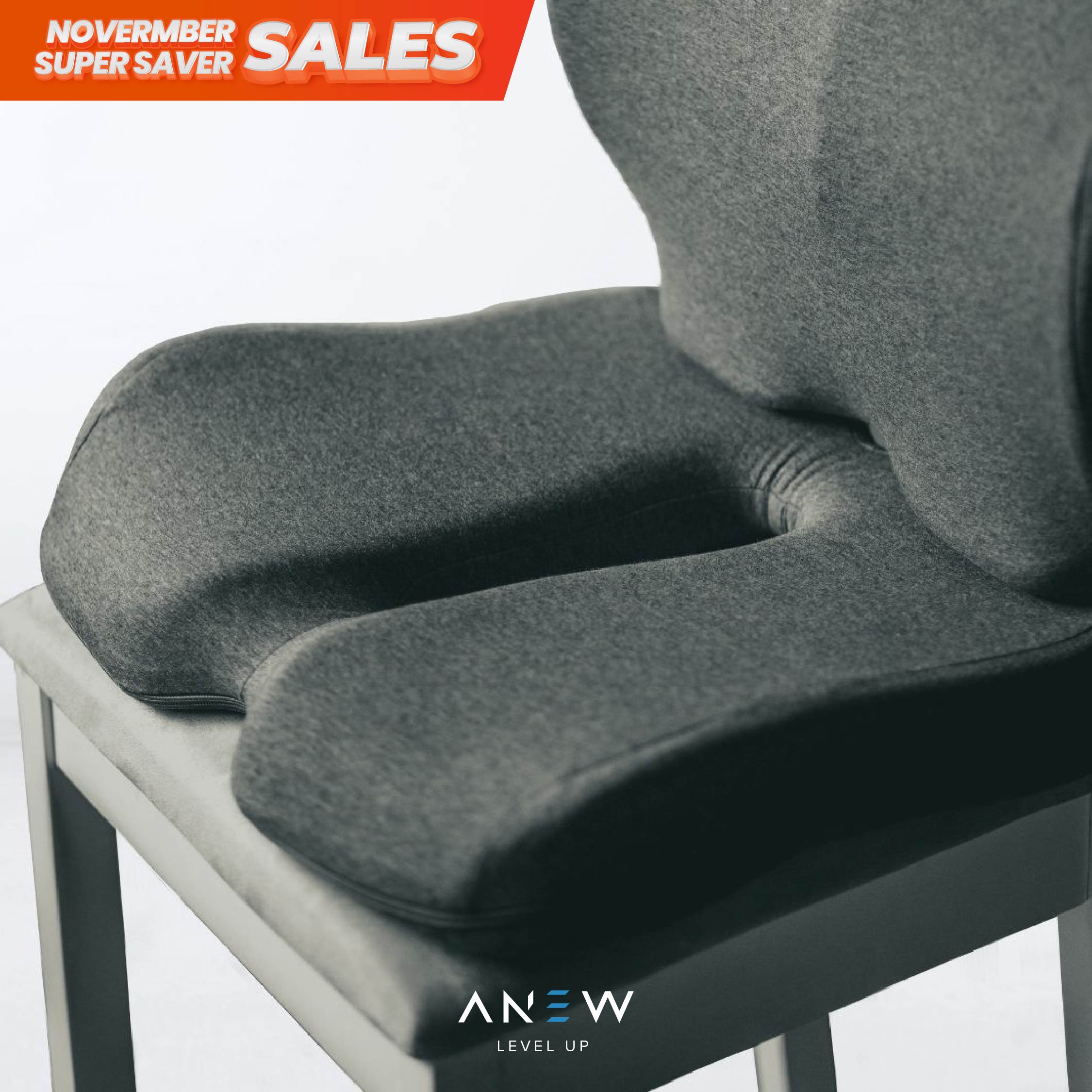 [PRE-ORDER] ANEW Ergonomic Seat Cushion