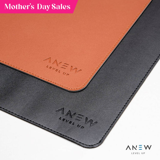 ANEW Premium PU Leather Desk Mat