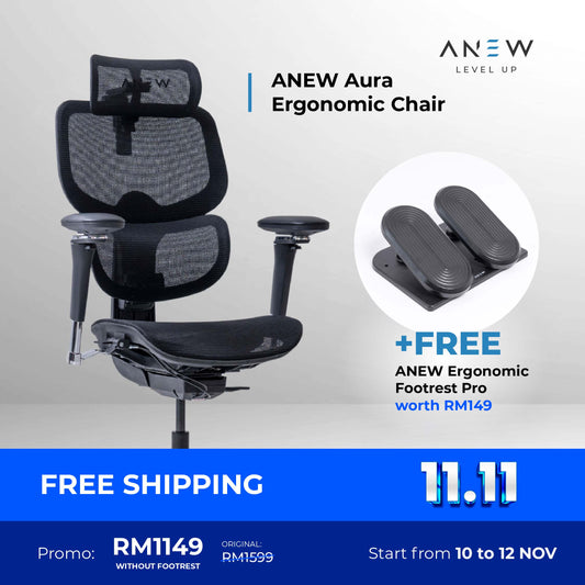 [NEW LAUNCH] ANEW AURA Ergonomic Chair