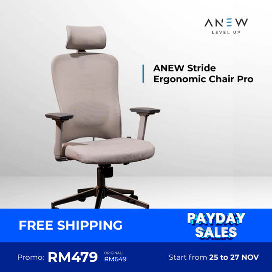 ANEW Stride Ergonomic Chair Pro