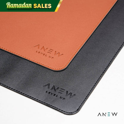ANEW Premium PU Leather Desk Mat
