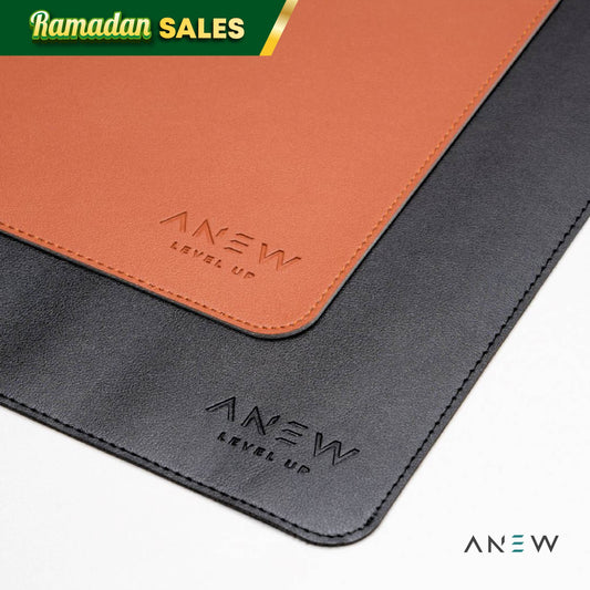 ANEW Premium PU Leather Desk Mat