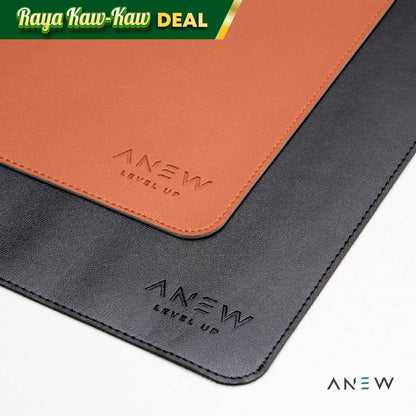 ANEW Premium PU Leather Desk Mat