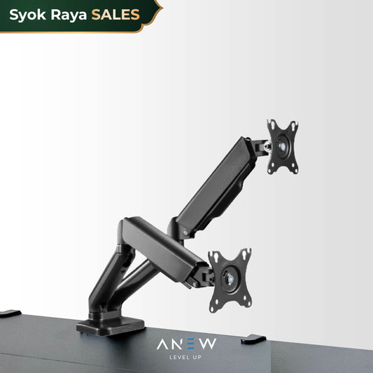 ANEW Gas Spring Dual Monitor Arm