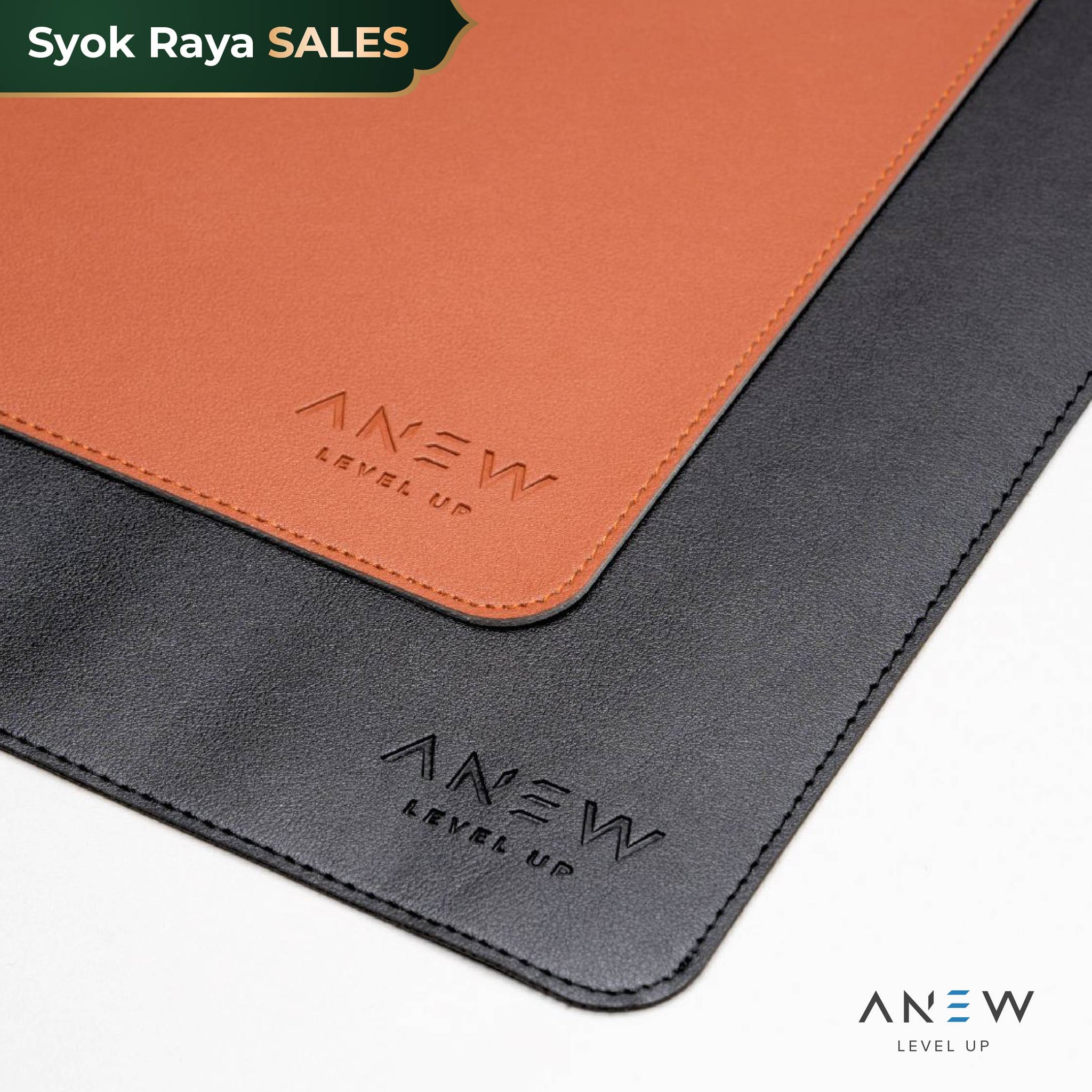 ANEW Premium PU Leather Desk Mat