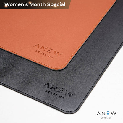 ANEW Premium PU Leather Desk Mat