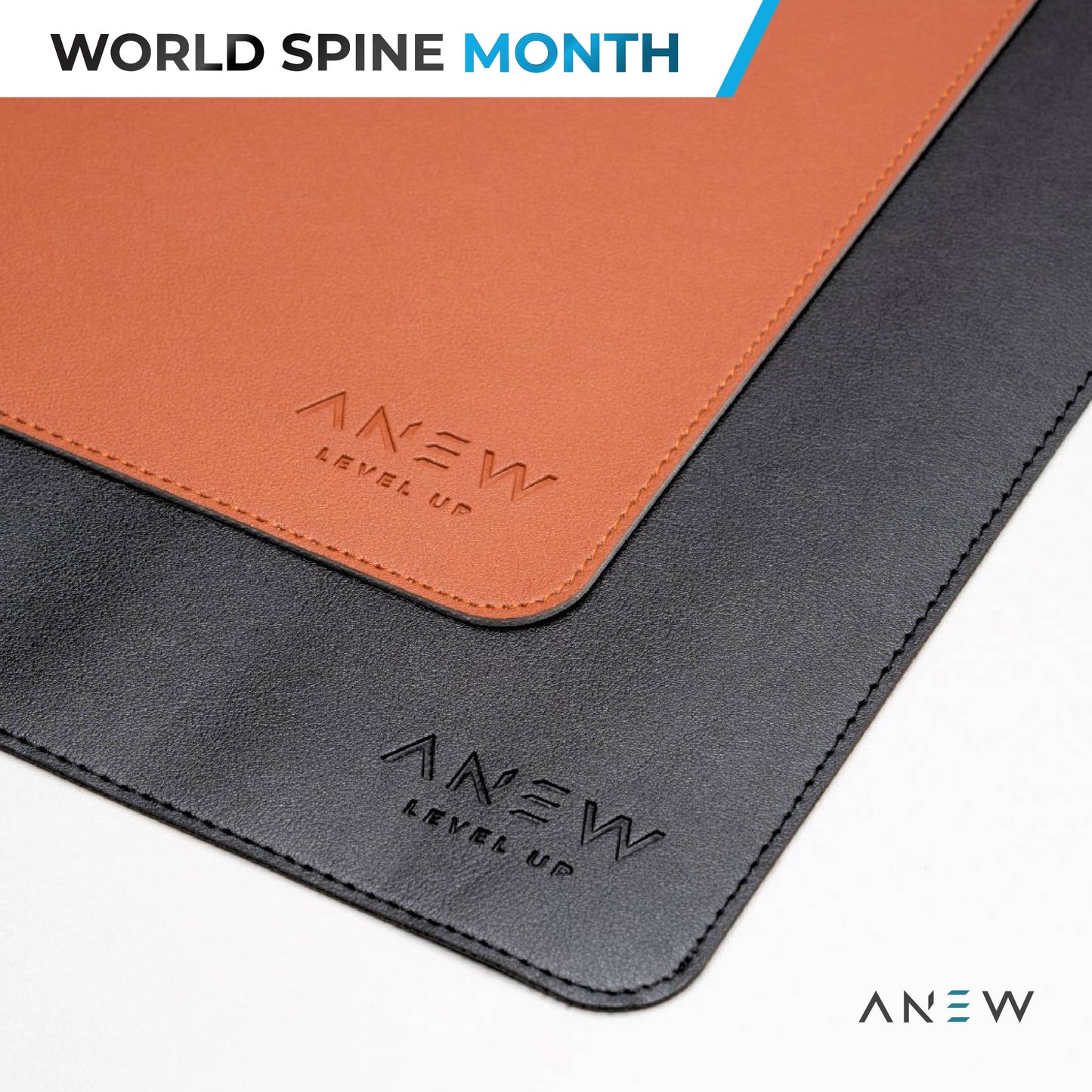 ANEW Premium PU Leather Desk Mat