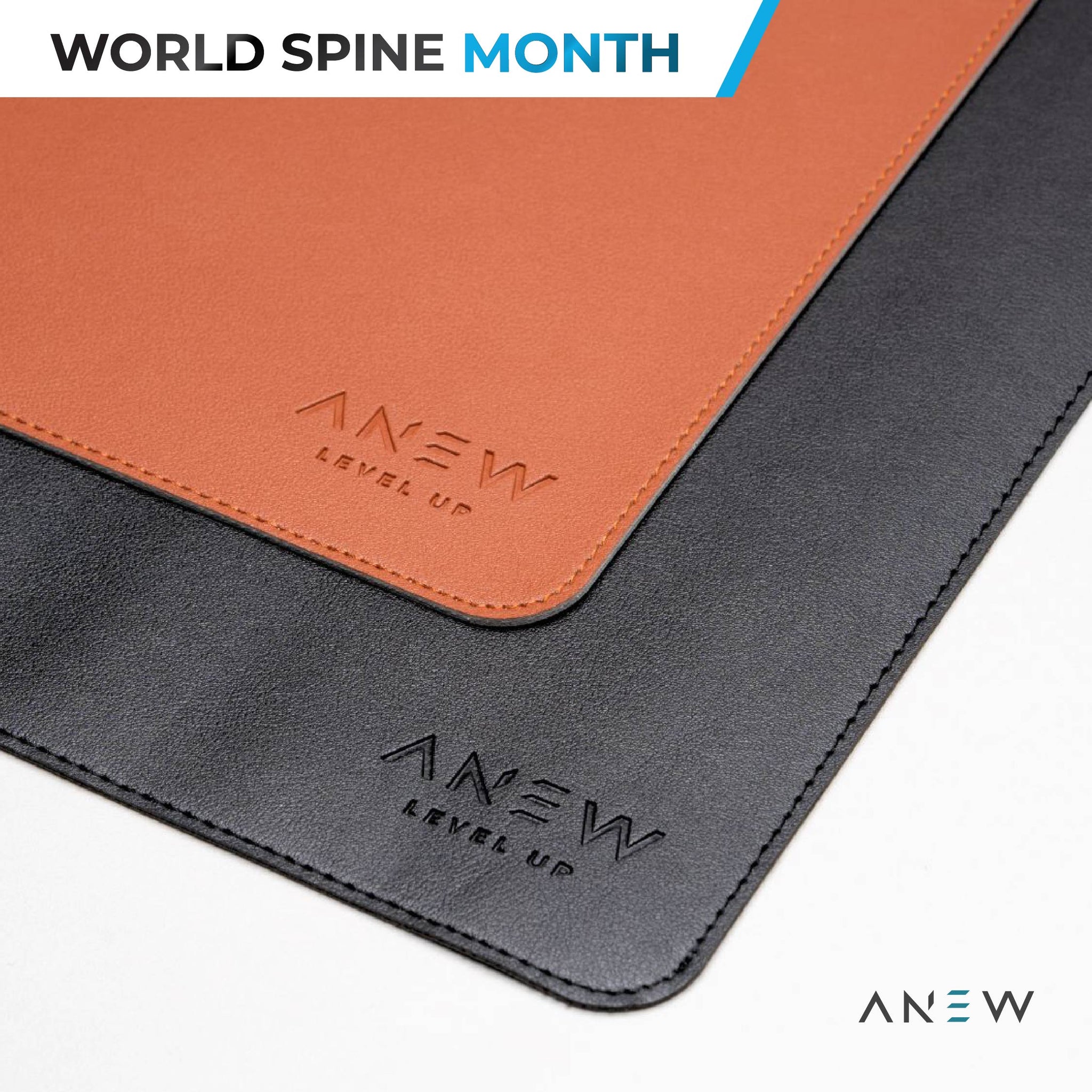 ANEW Premium PU Leather Desk Mat